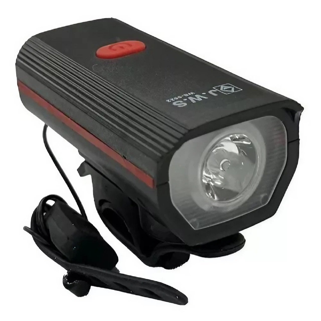 Lanterna Bike Farol 250 Lumens Recarregável Usb Com Buzina - 2