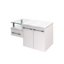 Ver imagem 1 de Gabinete Armario para Banheiro Legno 830 (somente Balcao) Branco Chess C-branco Chess