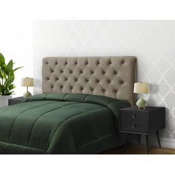 Cabeceira Imperatriz 1000 Plus Solteiro 900mm Veludo Adar Camurça - Simbal - 3