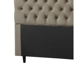 Cabeceira Imperatriz 1000 Plus Solteiro 900mm Veludo Adar Camurça - Simbal - 2