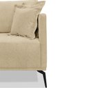 Ver mais imagens de Kit 2 Poltronas Sala de Estar Liv Pes Aço Linho Dourado Ezz