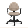 Cadeira Executiva Costura H Back C/braços Bege - 2