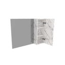 Ver imagem 6 de Armário C/ Balcão Banheiro Suspenso Bn3601 Cuba Bn3600 80cm e Espelho Bn3602 Branco - Tecno Mobili