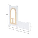 Ver imagem 2 de Janela com Grade de Proteção New Garden Casatema MadeiraOriginals Branco/Marrom