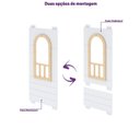 Ver imagem 3 de Janela com Grade de Proteção New Garden Casatema MadeiraOriginals Branco/Marrom