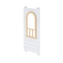 Ver imagem 4 de Janela com Grade de Proteção New Garden Casatema MadeiraOriginals Branco/Marrom