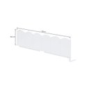 Ver imagem 3 de Kit Grade de Proteção Dupla New Garden Casatema MadeiraOriginals Branco
