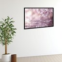 Ver imagem 2 de Quadro Decorativo Flor Cerejeira Água - 50x70cm:moldura Preta