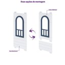 Ver imagem 3 de Janela com Grade de Proteção New Garden Casatema MadeiraOriginals Branco/Azul