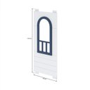 Ver imagem 5 de Janela com Grade de Proteção New Garden Casatema MadeiraOriginals Branco/Azul