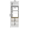 Ver imagem 5 de Torre Quente 3 Portas 2 Nichos para Forno Sevilha Branco/Ártico/Carvalho Nature