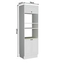 Ver imagem 4 de Torre Quente 3 Portas 2 Nichos para Forno Sevilha Branco/Ártico/Cinza Argila