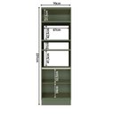 Ver imagem 5 de Torre Quente 3 Portas 2 Nichos para Forno Sevilha Verde/Hill/Cinza Argila
