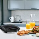 Ver imagem 5 de Sanduicheira Misteira Elétrica Grill Versátil Prática Grelhador Tostadeira Multifuncional Cozinha Ce