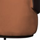Ver imagem 2 de Namoradeira 2 Lugares Orgânica Decorativa Beatriz Veludo Terracota/pu Marrom - Montanaris Decor