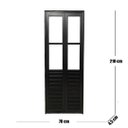 Ver imagem 4 de Porta Camarão Palheta com Vidro Linha 25 210x70 Abertura Direita