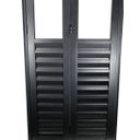 Ver mais imagens de Porta Camarão Palheta com Vidro Linha 25 210x70 Abertura Direita
