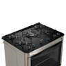 Fogão Esmaltec Ágata 5b Inox Limpa Fácil Automático - 3