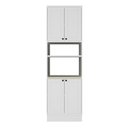 Ver imagem 3 de Torre Quente 4 Portas 1 Nicho para Forno Sevilha Branco/Cinza
