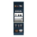 Ver imagem 6 de Torre Quente 4 Portas 1 Nicho para Forno Sevilha Azul/Cinza