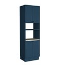 Ver imagem 1 de Torre Quente 4 Portas 1 Nicho para Forno Sevilha Azul/Cinza