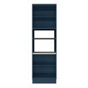 Ver imagem 7 de Torre Quente 4 Portas 1 Nicho para Forno Sevilha Azul/Cinza