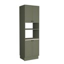 Ver imagem 1 de Torre Quente 4 Portas 1 Nicho para Forno Sevilha Verde/Cinza