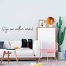 Adesivo Decorativo Frase Motivacional Seja Sua Melhor Versão Decoração Ambiente - 3