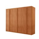 Ver imagem 2 de Guarda Roupa Casal Ortiz Mdf com 6 Portas 2 Gavetas Moderna Mobília