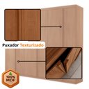 Ver imagem 6 de Guarda Roupa Casal Ortiz Mdf com 6 Portas 2 Gavetas Moderna Mobília