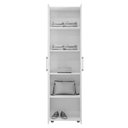 Ver imagem 4 de Armário Multiuso Organizador 2 Portas Sabrina 60cm Preto