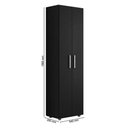Ver imagem 3 de Armário Multiuso Organizador 2 Portas Sabrina 60cm Preto