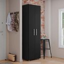 Ver imagem 1 de Armário Multiuso Organizador 2 Portas Sabrina 60cm Preto
