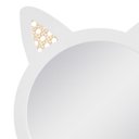 Ver imagem 3 de Espelho Decorativo Infantil 43x44cm Gato Branco