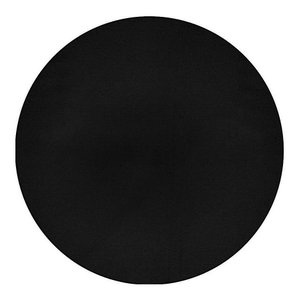 Tapete Boho Redondo Ø140cm Preto - Antiderrapante Fastlar Tapete Redondo