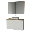 Ver imagem 2 de Conjunto Nature 110cm Estilare Cnj4036 Carvalho/branco