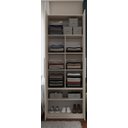 Ver imagem 1 de Guarda-roupa Modular 2p com Nichos 1012 Carvalho