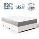 Ver imagem 3 de Cama Box com Colchão de Espuma D45 Pillow Top Ortopédico Domo Casal 138cm