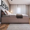 Ver imagem 4 de Cama de Casal Mista 193cm X 144cm X 45cm Branco