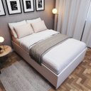 Ver imagem 1 de Cama de Casal Mista 193cm X 144cm X 45cm Branco