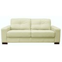 Ver imagem 1 de Sofá 2 Lugares Milão 150cm Couro Off White