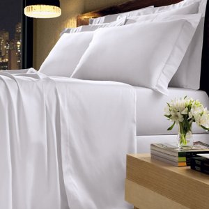 Jogo de Cama King 300 Fios Platine Branco Buettner