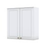 Armário Aéreo 2 Portas 80 Cm Americana Branco Hp – Henn - 1