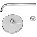 Ver imagem 2 de Ducha Chuveiro Aquecedor Solar Gás Redondo Cr 20x20cms