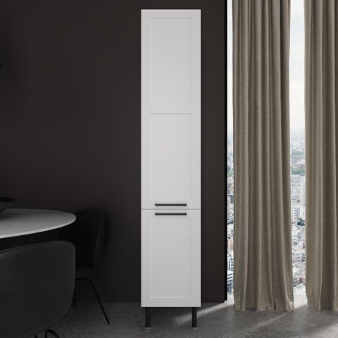 Armário de Cozinha Paneleiro em Mdf com 2 Portas 40cm Multimóveis Cr20440 Branco