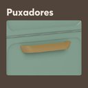 Ver imagem 7 de Cozinha Compacta de Aço 6 Portas 3 Vid 2 Gavetas Verde Bertolini