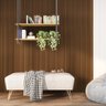 Painel Ripado em Barra 285x12cm (0,34m²) Poliestireno Artana Multistore - 1