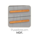 Ver imagem 5 de Armário de Cozinha 6 Portas 2 Gavetas 162cm com Nichos