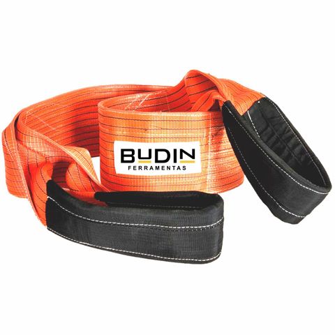 Cinta para Elevação de Carga 15 Ton X 4 Mts Fator Segurança 7:1 - 300mm Laranja Normatizada Nbr