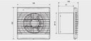 Ver imagem 3 de Exaustor para Banheiro Mod: DECOR200C S&P - 110V
